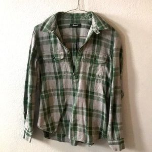 MADEWELL plaid top